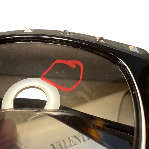 Valentino Rockstud sunglasses - gently used - Picture 8 of 10